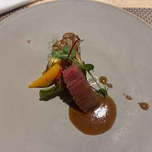 試食で出てきたメイン料理。とても美味しかったです。