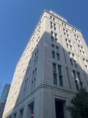 セントレジスホテル大阪　の見学時の写真
