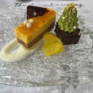 試食のデザート