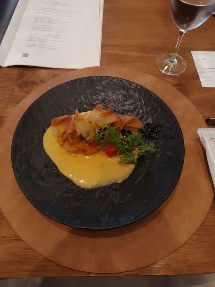 試食会のメイン料理。ボリュームがあり満足できる一皿だった。