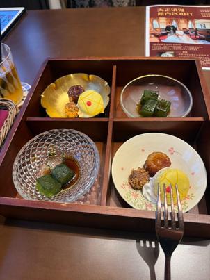 スイーツの試食