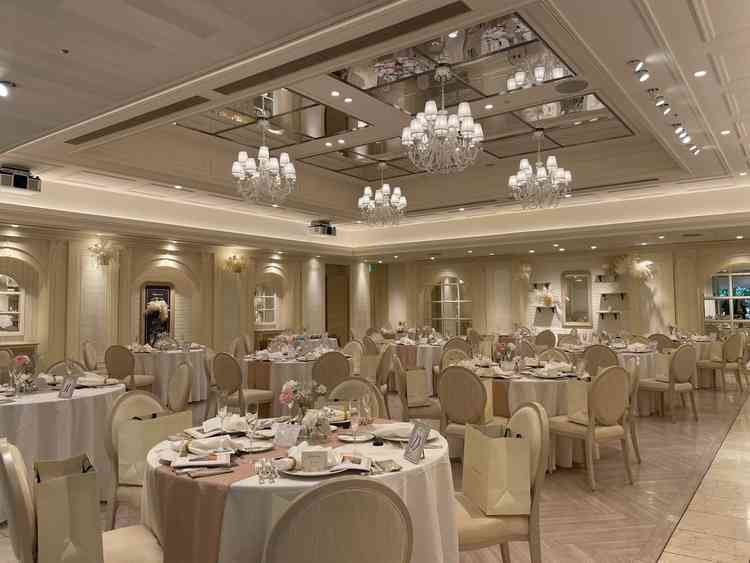 披露宴会場の写真