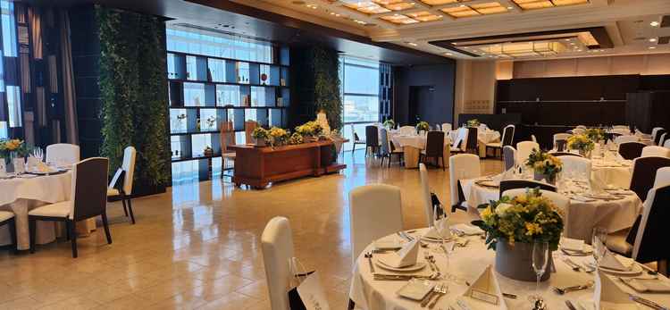 景色がとてもよく晴れていれば富士山も見えるそうです