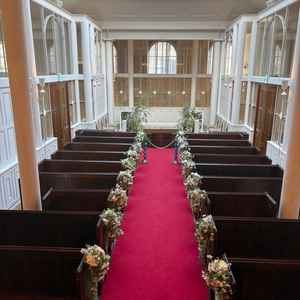 チャペルは高い位置にあるため全体を見渡せる