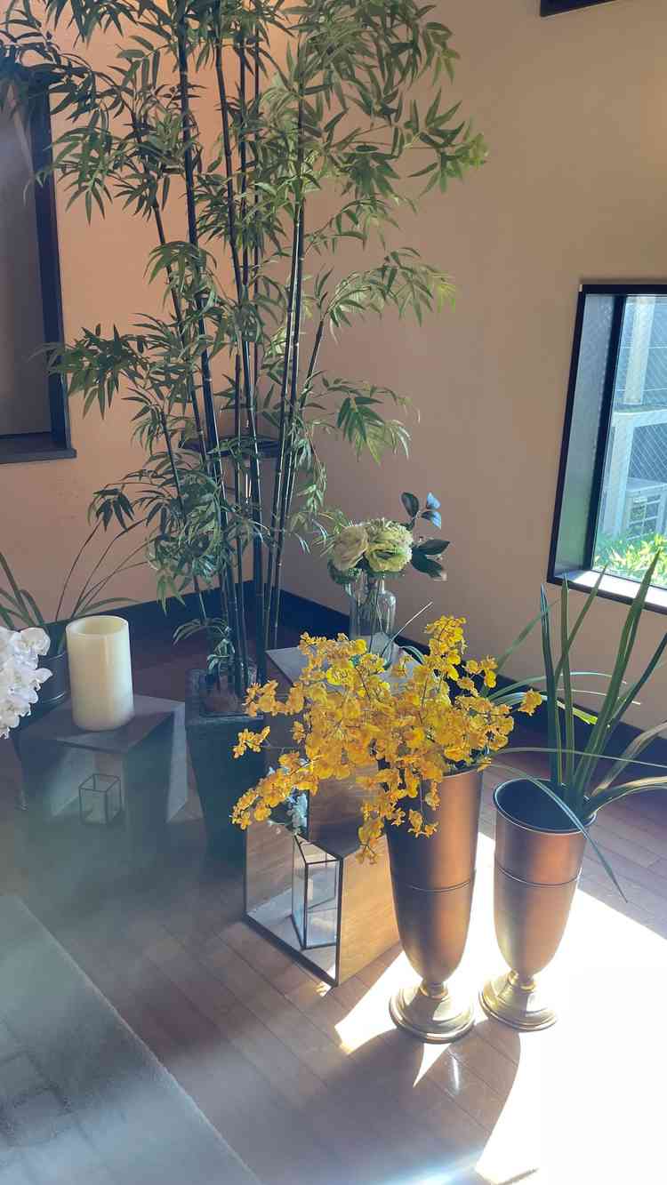 料理食べるとこの入口