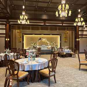 試食会場の装花がとてもきれいでした