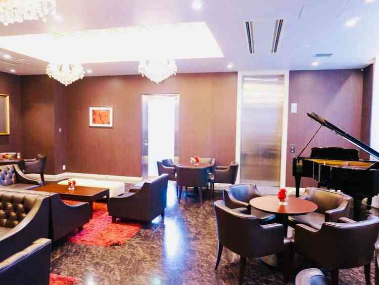 エレベーター降りた後の待合室が素敵でした。