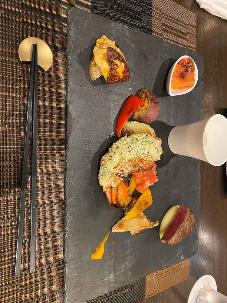 試食のプレート。