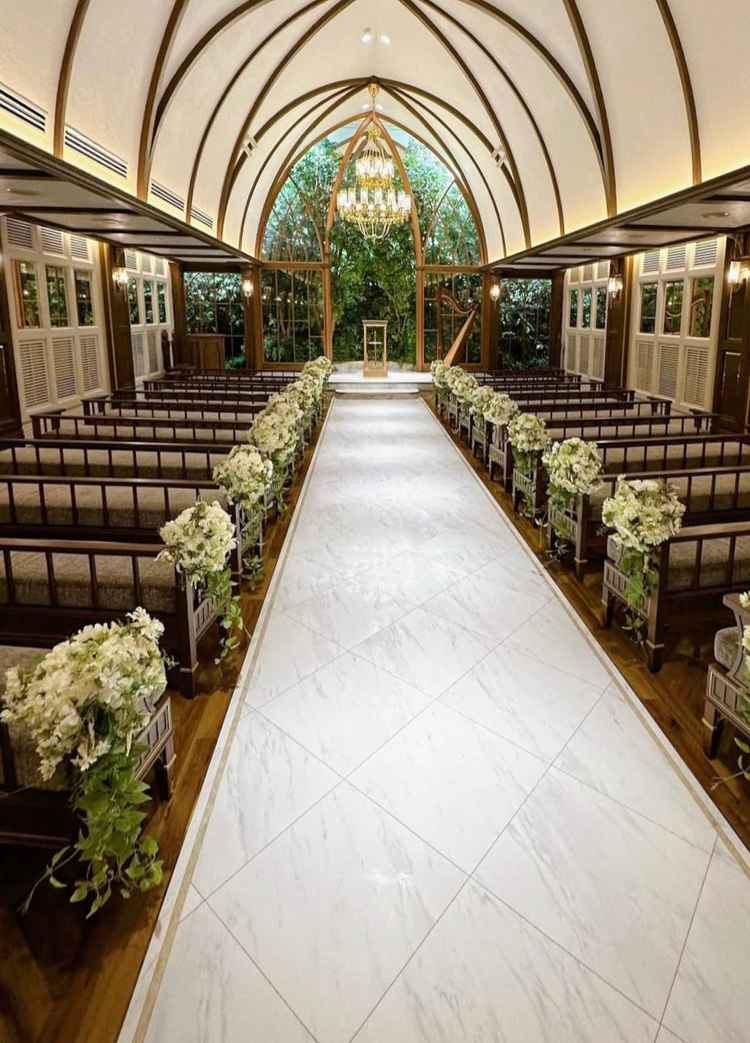 アットホームなチャペルで1番魅力的に感じました！