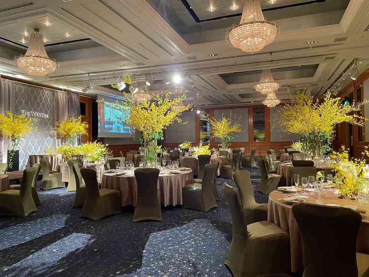 B2FにあるSTARという披露宴会場。