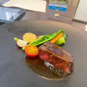 試食会で頂いた牛肉。