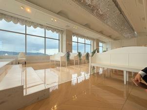 挙式会場の観客席の感じ