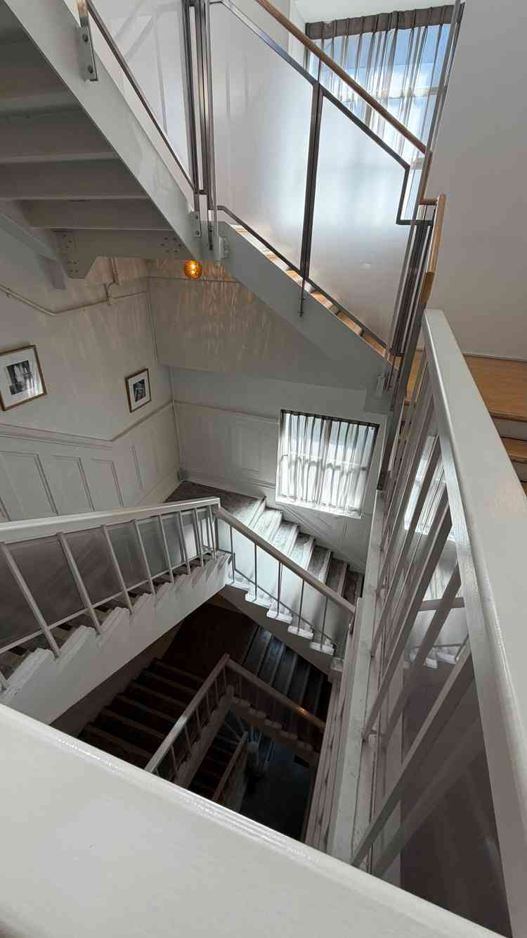 保存項目の螺旋階段。