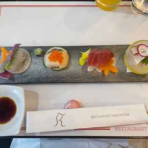 料理　和洋折衷　刺身
