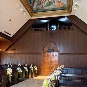 チャペルの中から撮った写真。