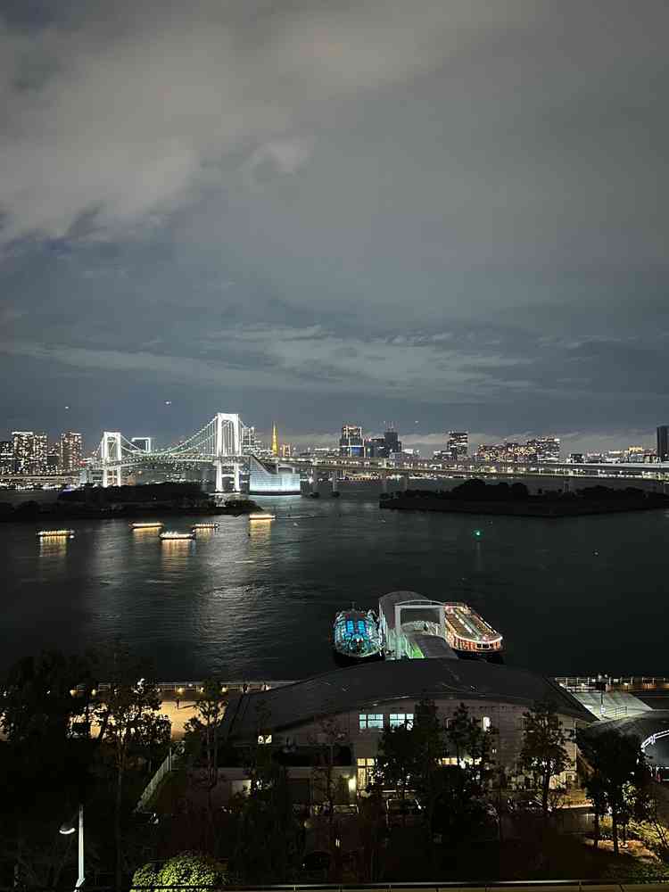 披露宴会場からの眺望