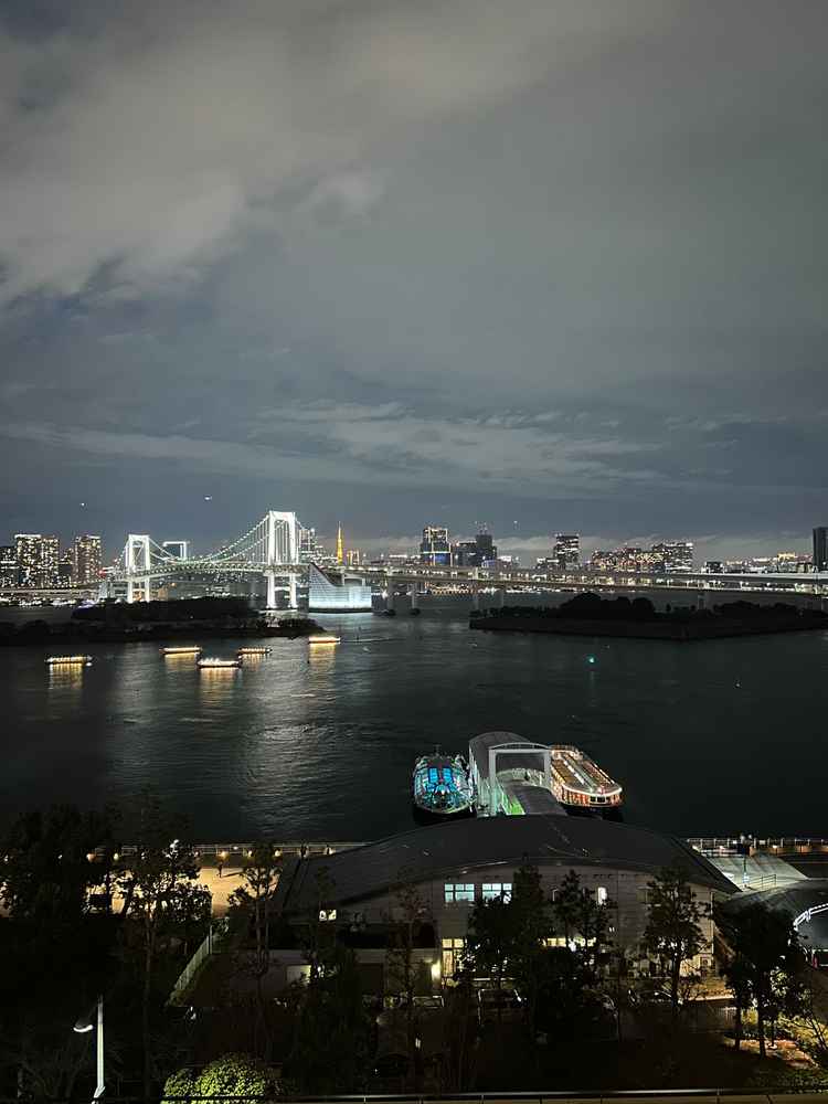 披露宴会場からの眺望