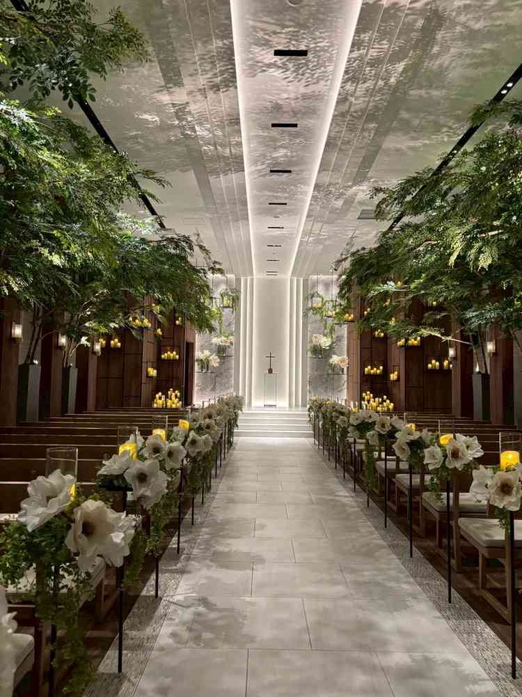 チャペル会場です