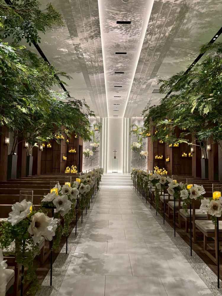 チャペル会場です