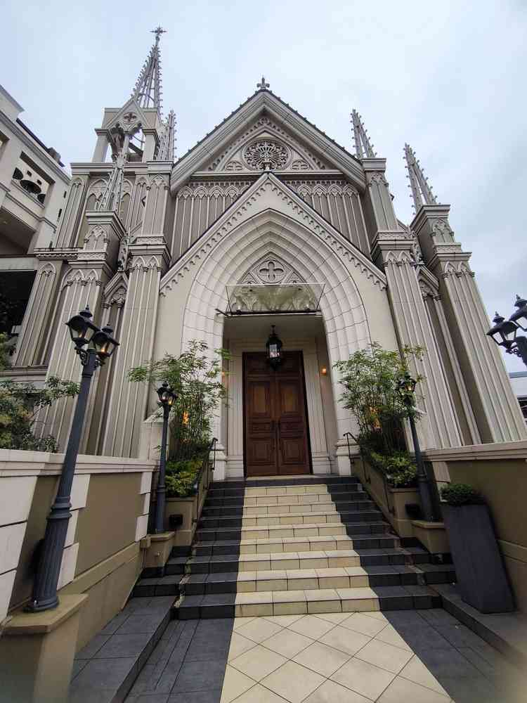 チャペルの外観の写真です