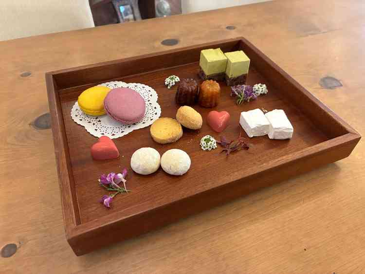 試食させて頂いたデザート