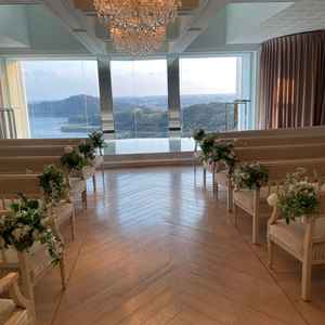 浜名湖が一望できる印象