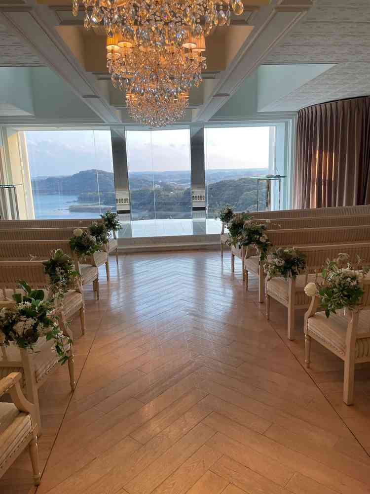 浜名湖が一望できる印象