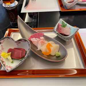 料理。おつくり。美味しかったです。