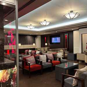 ゲストの待合室。会場が広く説明もたくさんしていただきました。