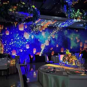 感動したプロジェクションマッピング。大迫力で、白い投影紙とは異なり本当にUFJに来ているようでした。