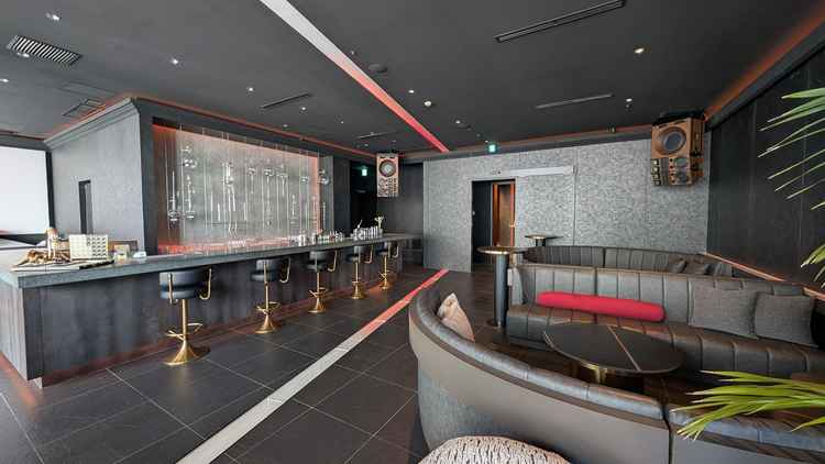 挙式前の待合室です。高級感がありました。