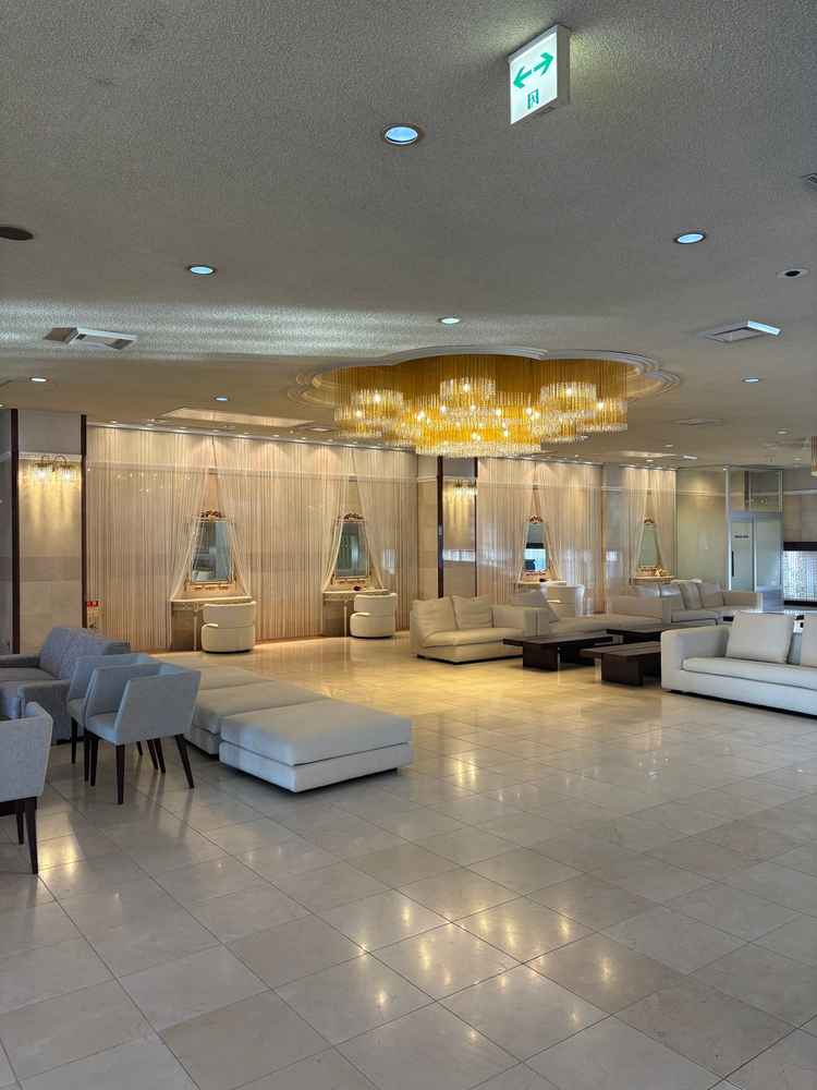 入ってすぐのロビー？のような場所