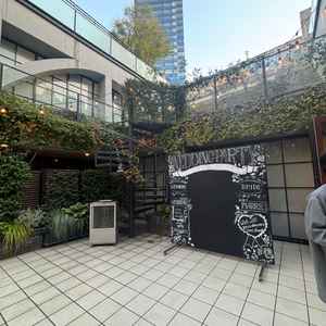 ボードが写真スポットなっていた。