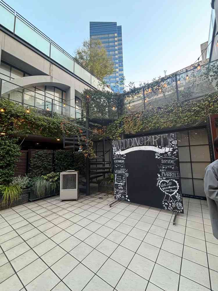 ボードが写真スポットなっていた。