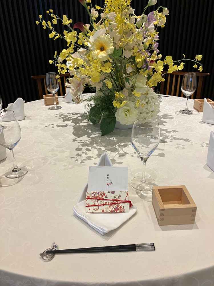 テーブルに枡が置くことができるのが、他と違っておもしろかった。