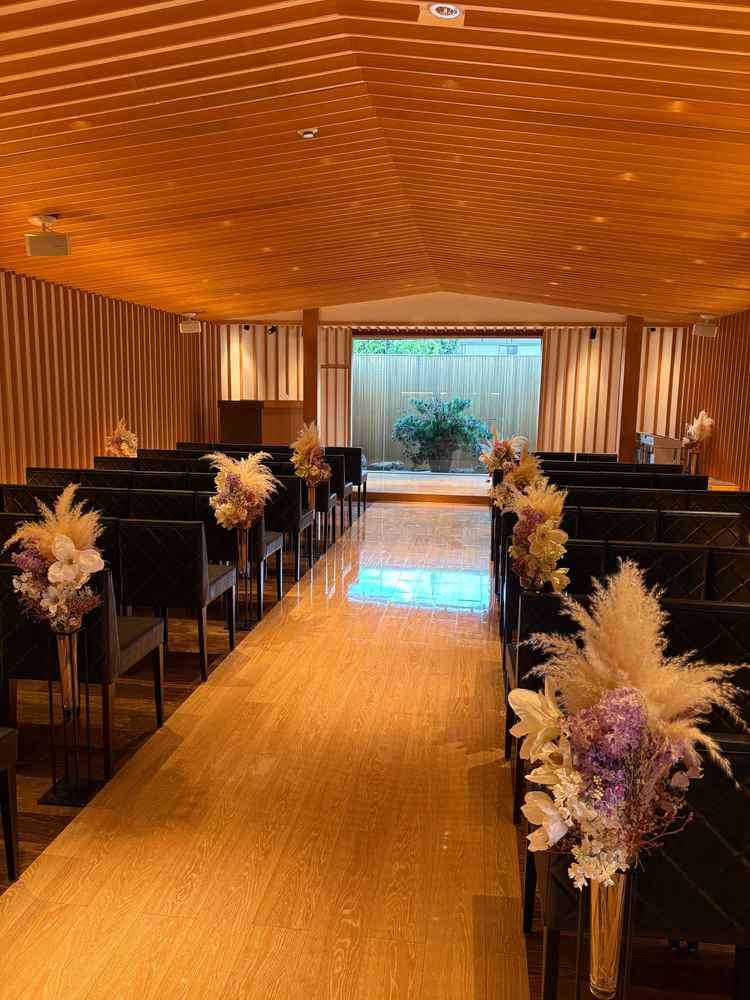 人前式は工事になるかも。