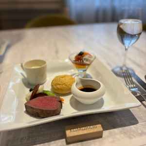 試食。さつまいものポタージュがとっても美味しかった。