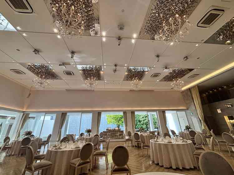 一つ目の披露宴会場