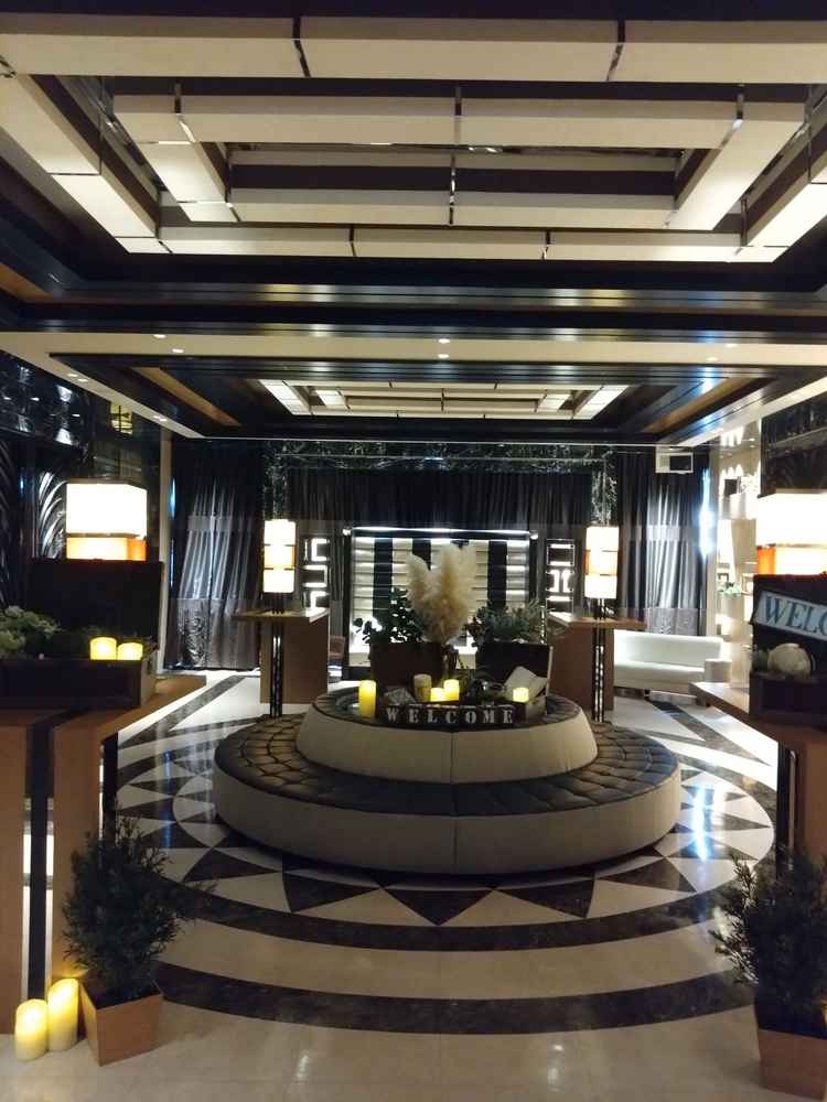 貸切フロア内の待合室スペース