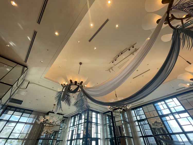 会場装飾、自由にコーディネートできるらしい