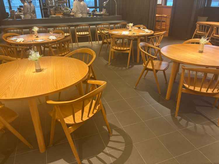 友人ゲストの待合スペースです