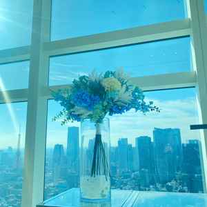 チャペルからの景色。東京タワーを見ることができました。