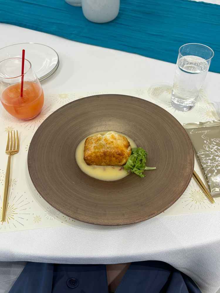 白身魚のパイ包みです。