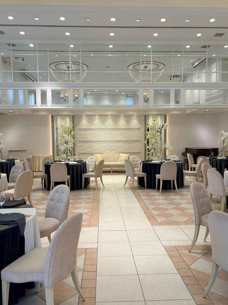 それぞれのテーマに合わせた会場はどれも素敵でした。