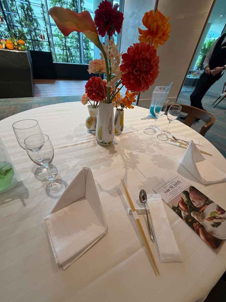 2次会としても使える試食専用会場。2次会で使用できると聞いて驚きました。