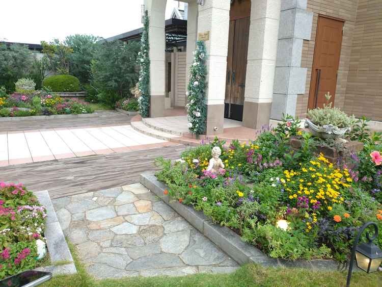 チャペル前の様子