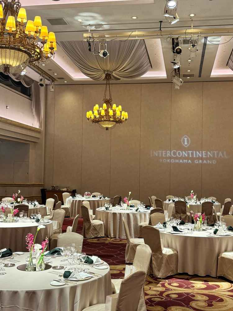 披露宴会場の写真です。