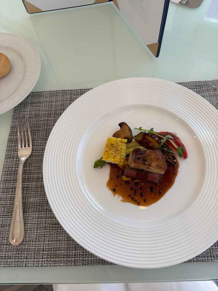試食でいただいたお肉のメイン料理