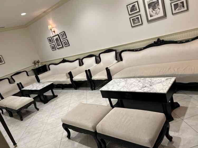 新郎側控室の写真です。