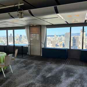 披露宴会場から見える景色